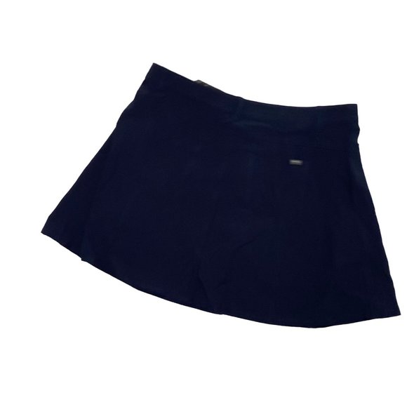 Eddie Bauer Women's Size 14 Flexion Tavex Navy Blue Skort Waist 36" NWT - Picture 4 of 11